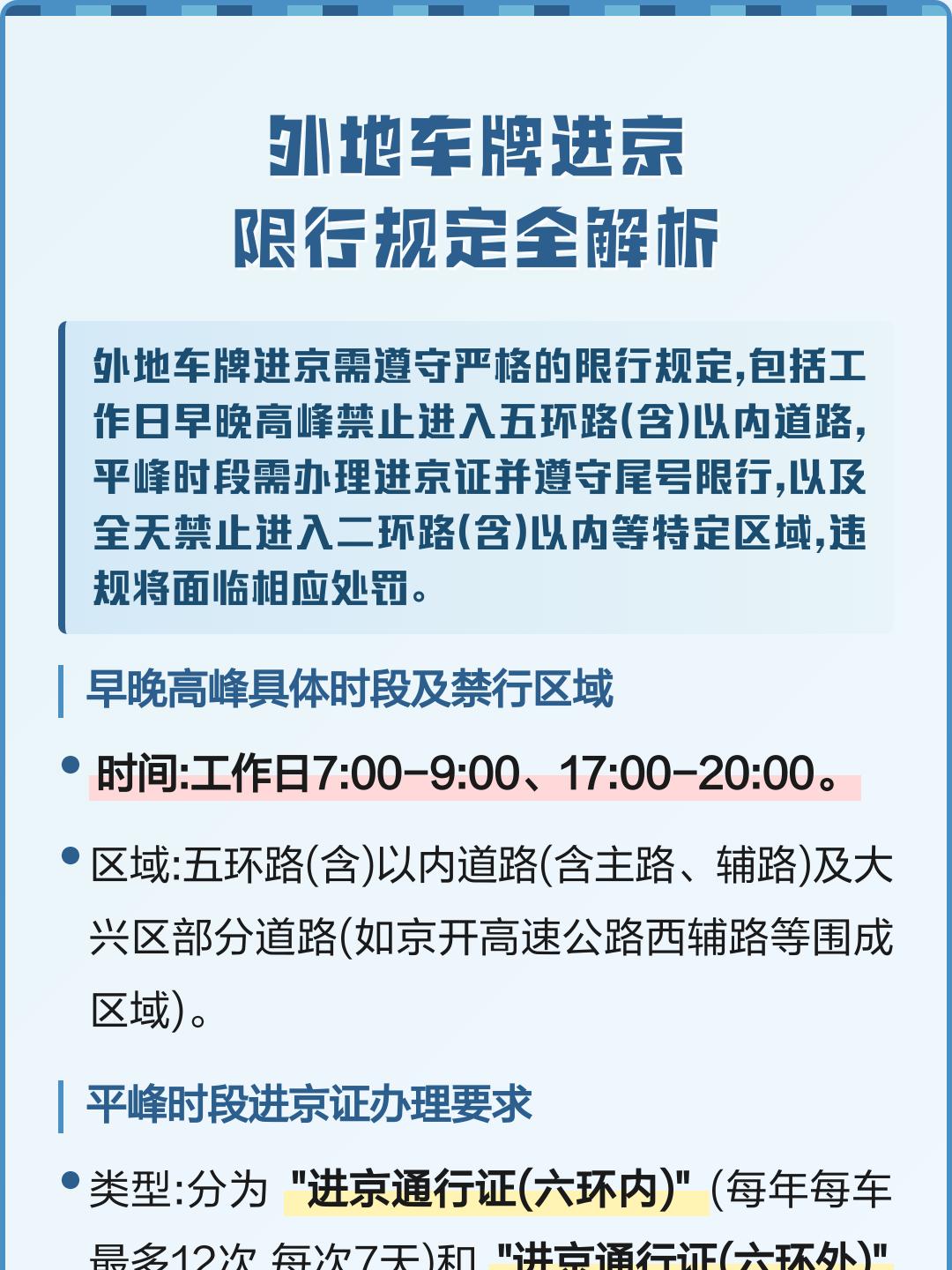 北京限行,北京限行政策