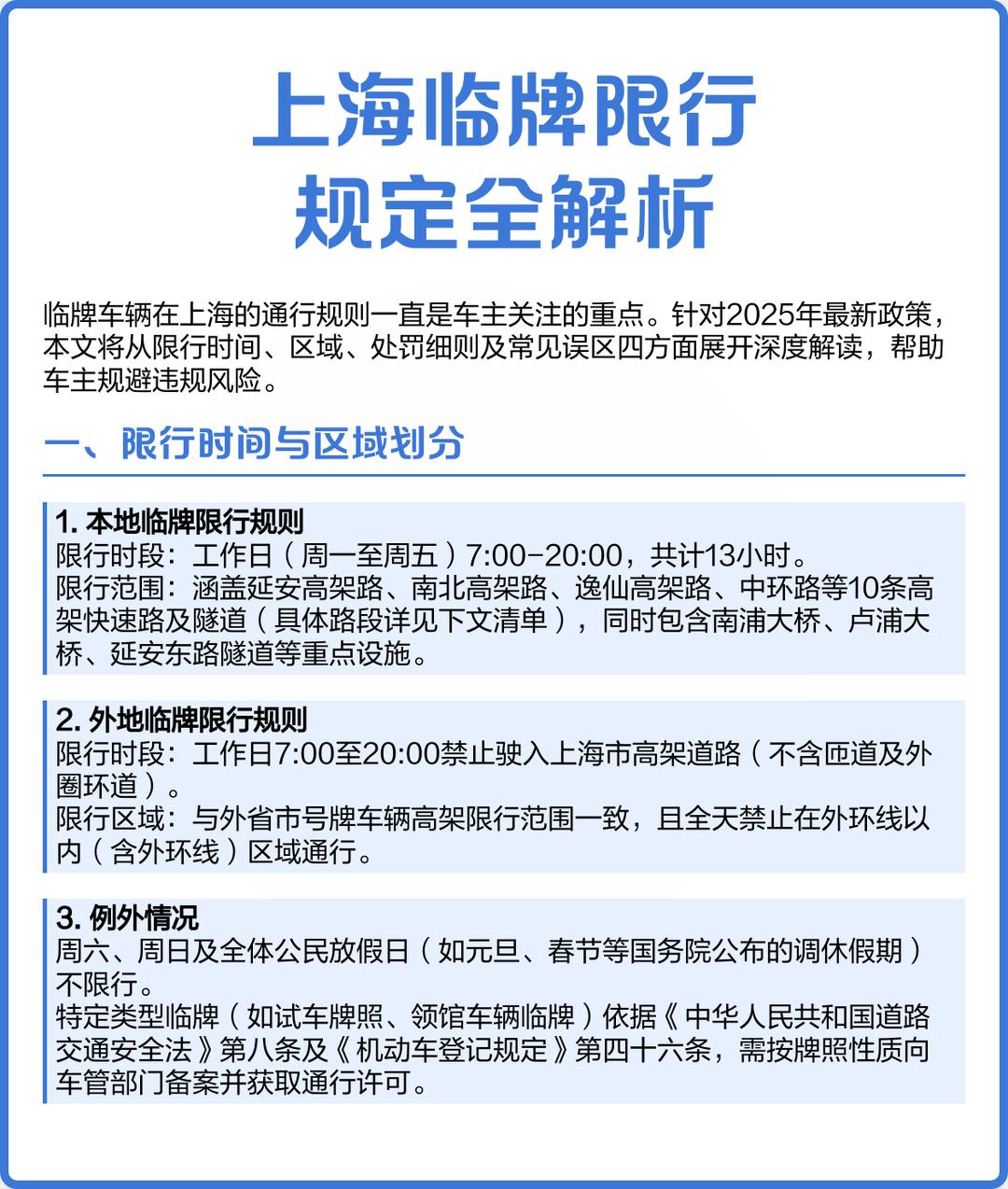 上海外地牌照限行︰(上海外地牌照限行吗)-第3张图片