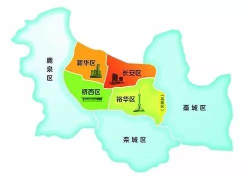 河北石家庄9地调整为中风险地区.石家庄分布图-第2张图片