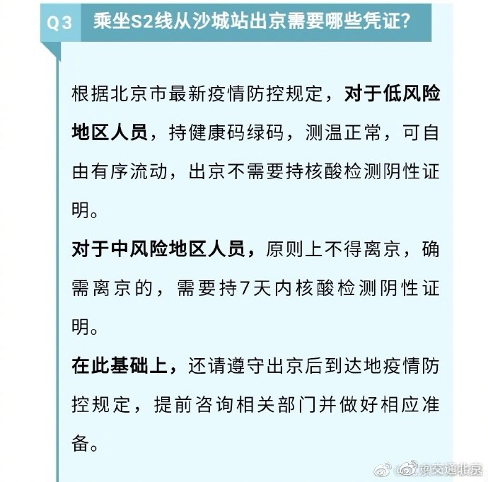 北京调整进返京政策︰(返回北京)-第1张图片