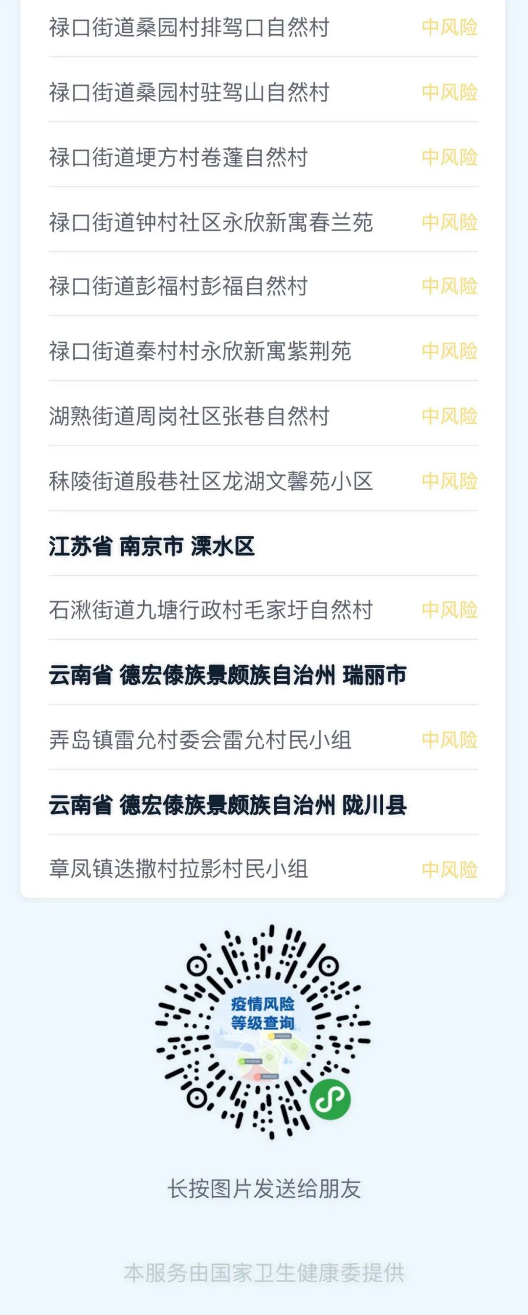 中高风险地区.中高风险地区有哪些-第2张图片