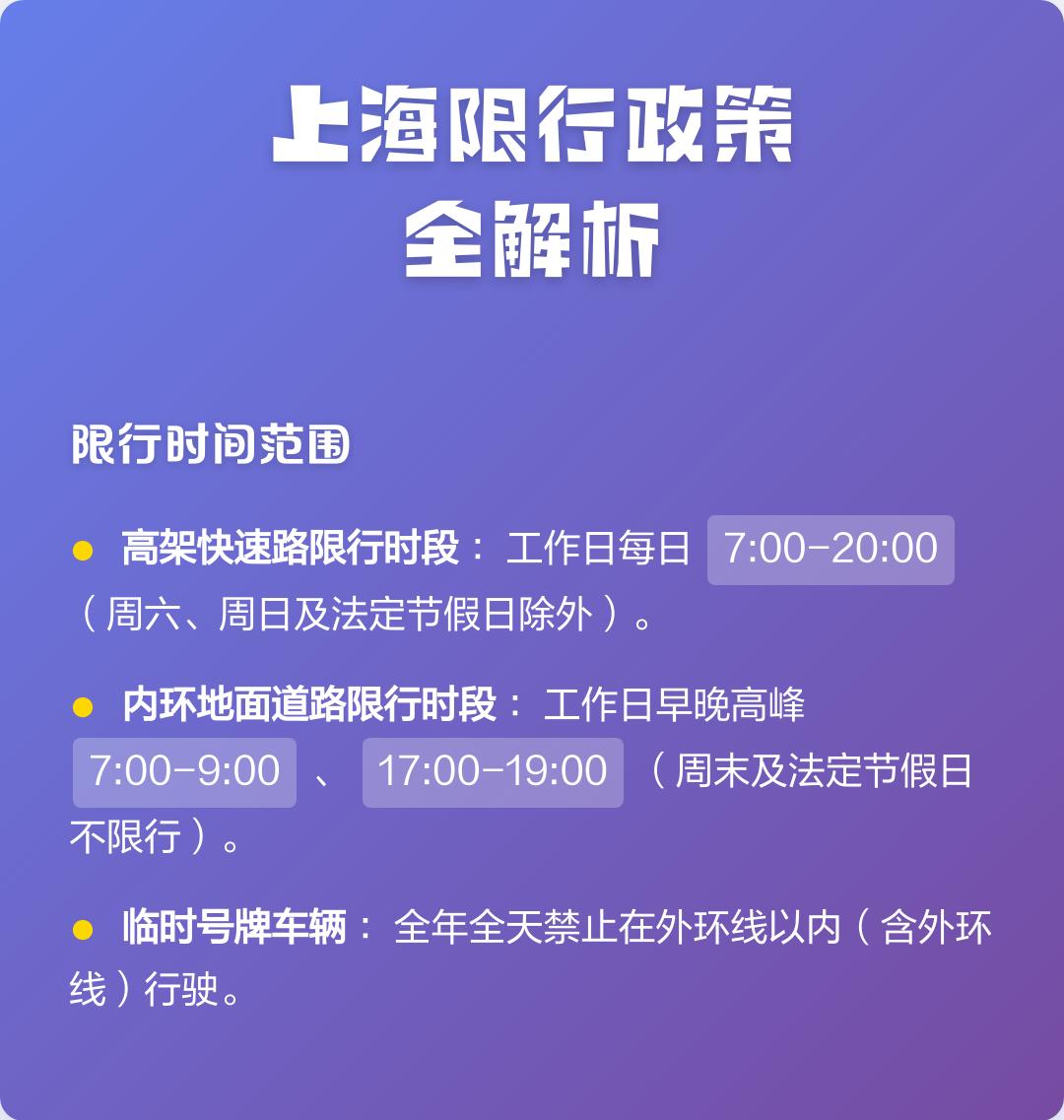 上海外牌限行规定︰(上海外牌限行规定时间)-第2张图片