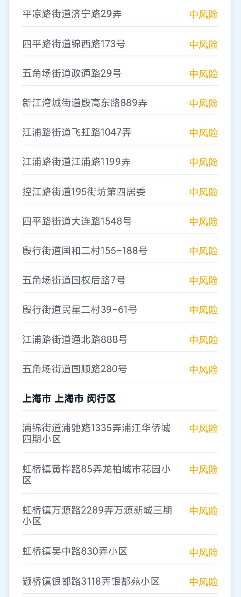 全国中高风险区域,全国中高风险区域最新查询-第2张图片