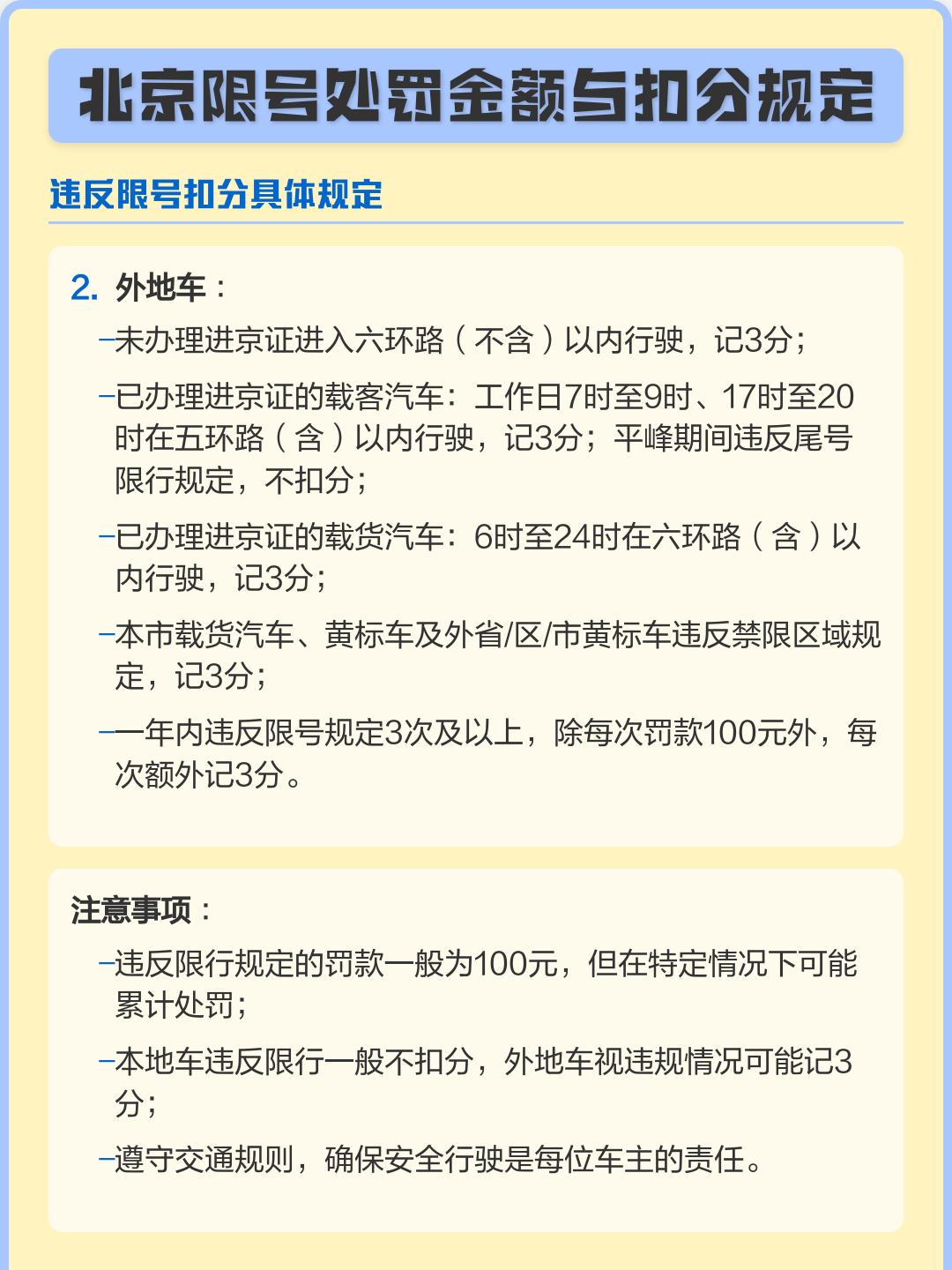 北京限号2023年最新限号〃北京限号2023年最新限号政策-第1张图片