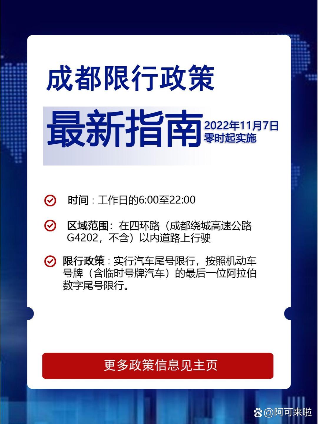 成都限号2022最新限号时间,成都限号2022最新限号时间查询-第2张图片